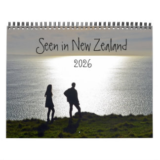 Calendário Seen in New Zealand calendar
