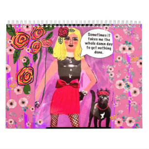 calendário - seja ruim a** todos os dias