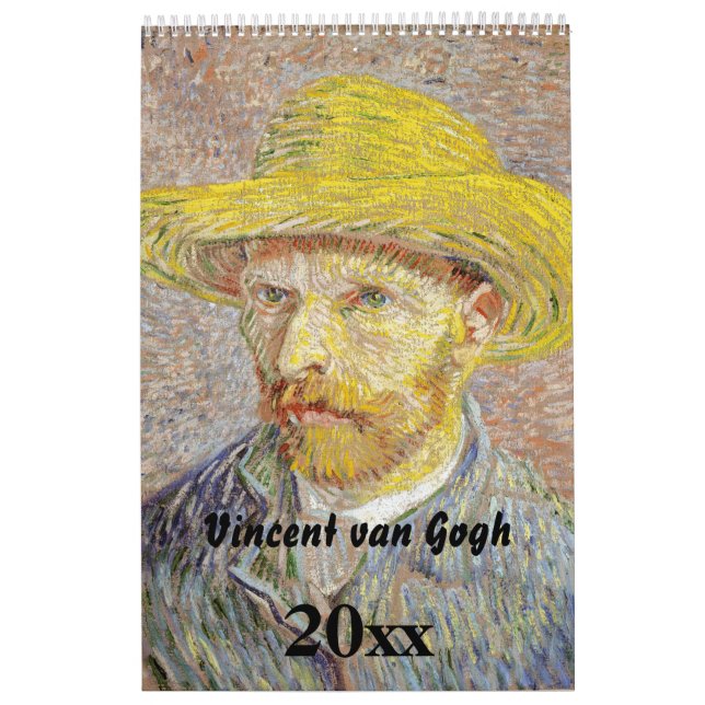 Calendário Seleção de Masteroides Vincent van Gogh (Capa)