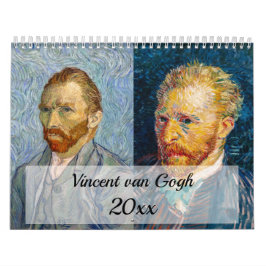 Calendário Seleção de Masteroides Vincent van Gogh