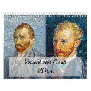 Calendário Seleção de Masteroides Vincent van Gogh