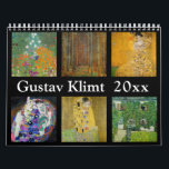 Calendário Seleção de obras-primas Gustav Klimt<br><div class="desc">Seleção de obras-primas de Gustav Klimt</div>