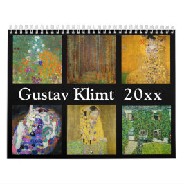 Calendário Seleção de obras-primas Gustav Klimt