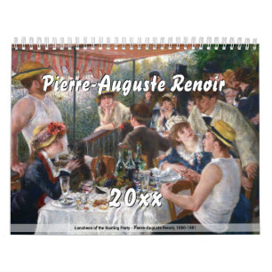 Calendário Seleção Pierre-Auguste Renoir Masterworks