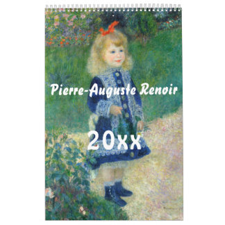 Calendário Seleção Pierre-Auguste Renoir Masterworks