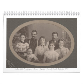 Calendário Senhoras do Prendergast, Brown, Cassidy, Gurnett