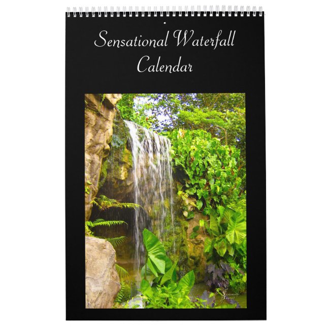Calendário sensacional da cachoeira (Capa)