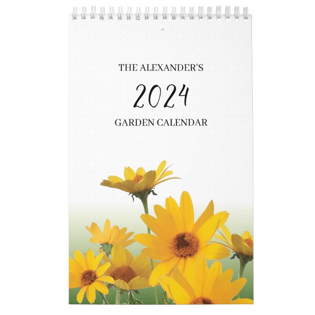 Calendário Shasta Daisy Botanical Garden Diário (Capa)