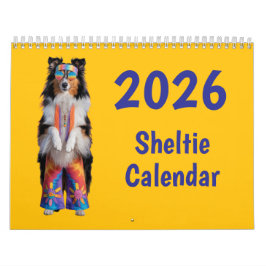 Calendário Sheltie Calendar