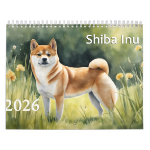 Calendário Shiba Inu