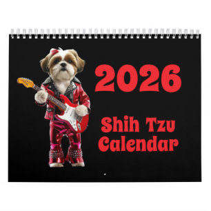 Calendário Shih Tzu