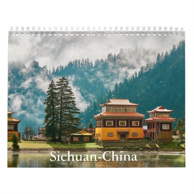 Calendário Sichuan-China (Capa)