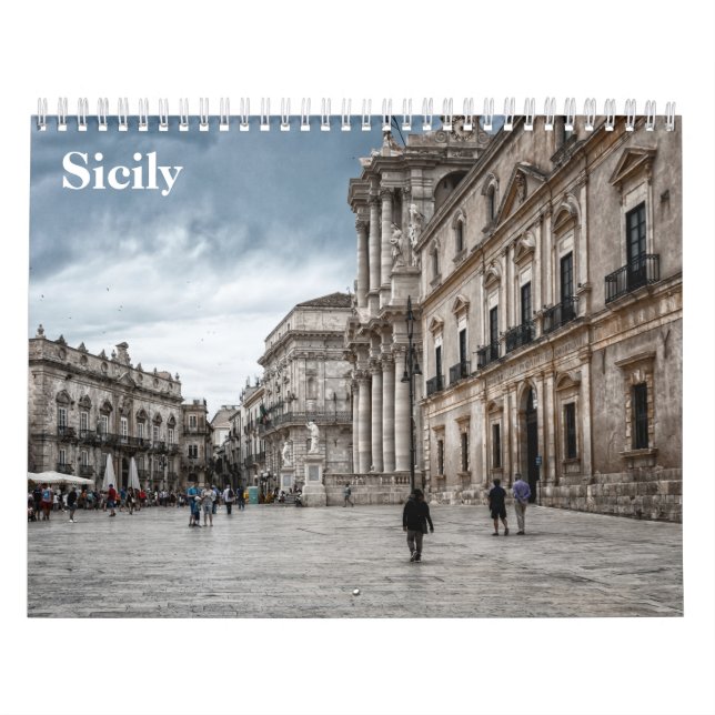 Calendário Sicília 2025 (Capa)