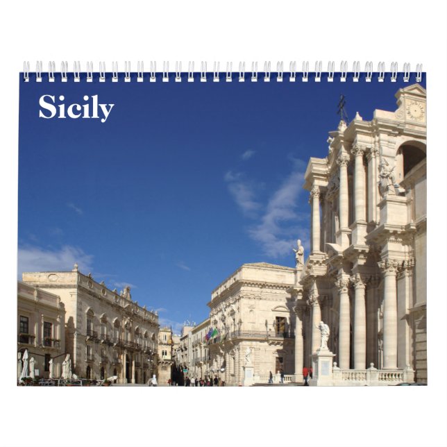 Calendário Sicília 2025 (Capa)