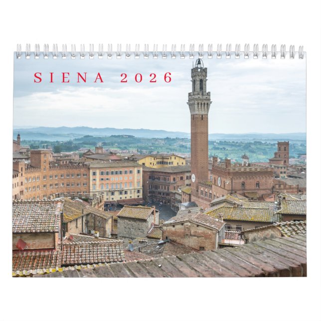 Calendário Siena 2026 (Capa)