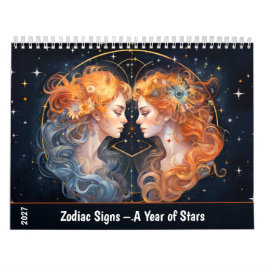 Calendário Signos do Zodíaco – Um Ano de Estrelas