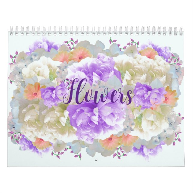 Calendário Simply Flowers (Capa)