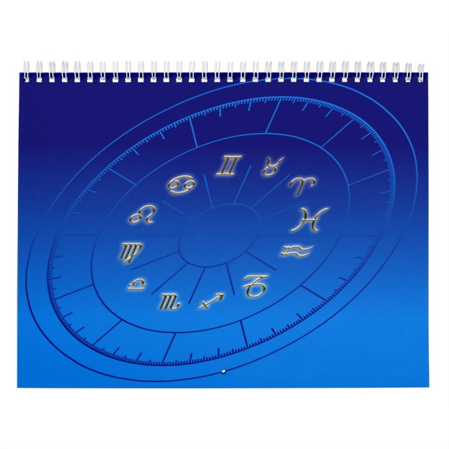 Calendário Sinais do ouro do zodíaco (Capa)