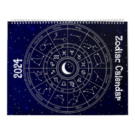 Calendário Sinais Zodiac