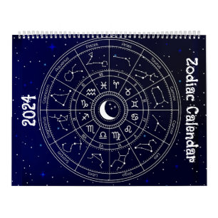 Calendário Sinais Zodiac