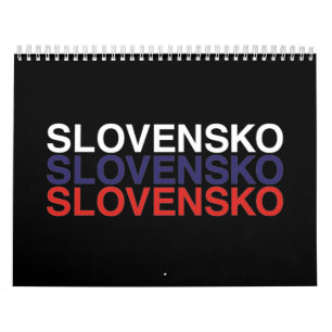 Calendário Sinalizador ESLOVÁQUIA