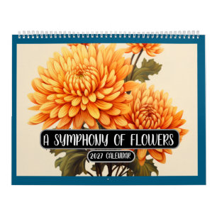 CALENDÁRIO SINFONIA DE FLORES 2027