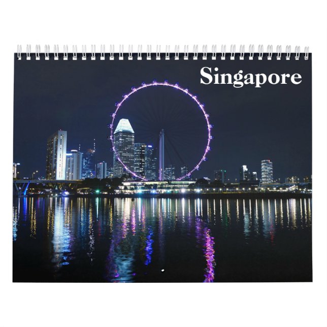 Calendário Singapura 2025 (Capa)