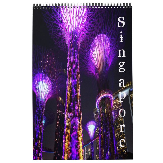 Calendário Singapura - Ásia - (Capa)