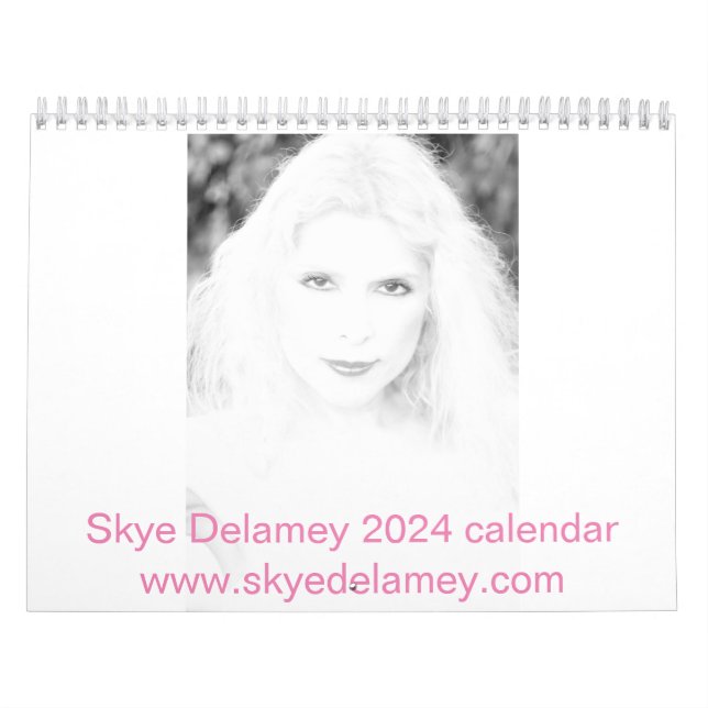 Calendário Skye Delamey 2024 (Capa)