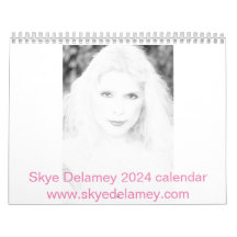 Calendário Skye Delamey 2024