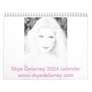 Calendário Skye Delamey 2024