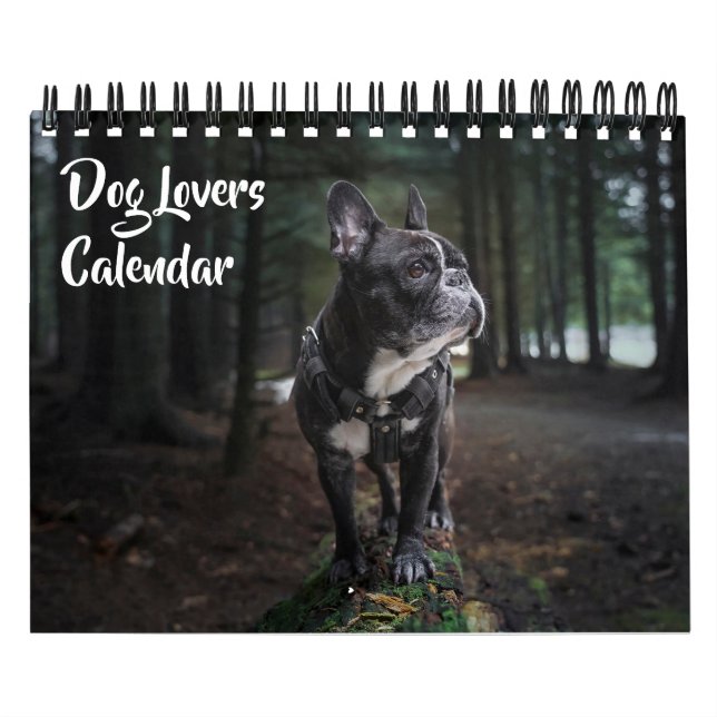 Calendário Small Size Dog Lovers Calendar (Capa)