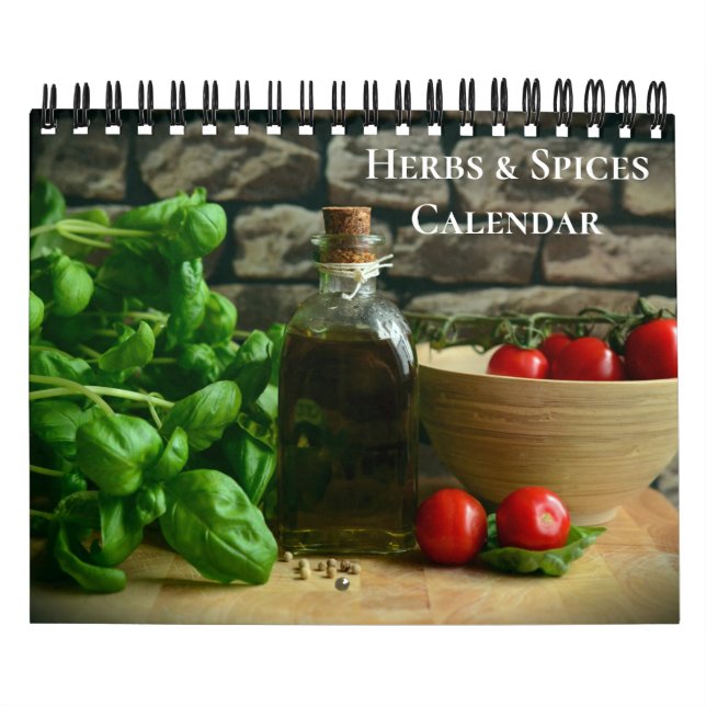 Calendário Small Size Herbs & Spices Calendar (Capa)