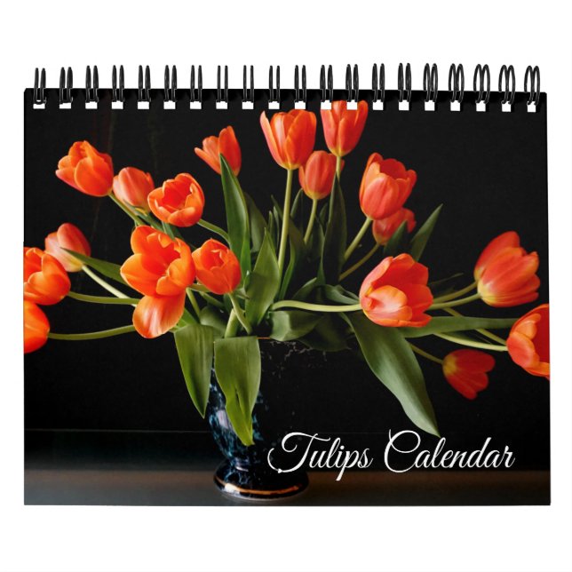 Calendário Small Size Tulips Calendar (Capa)