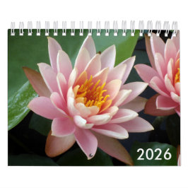 Calendário Small Water Lilies Calendar 2026