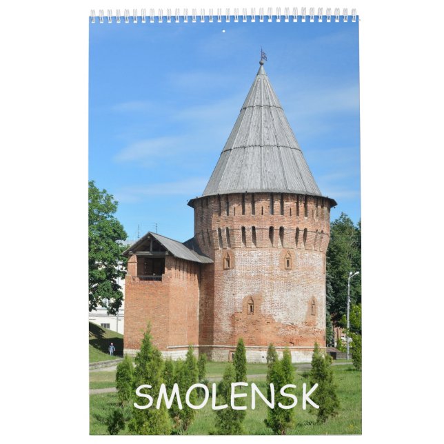 Calendário Smolensk, Rússia, 12 meses (Capa)