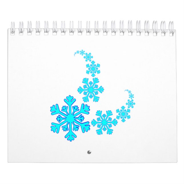 Calendário Snowflake Spiral (Capa)