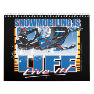 Calendário Snowmobile Calander
