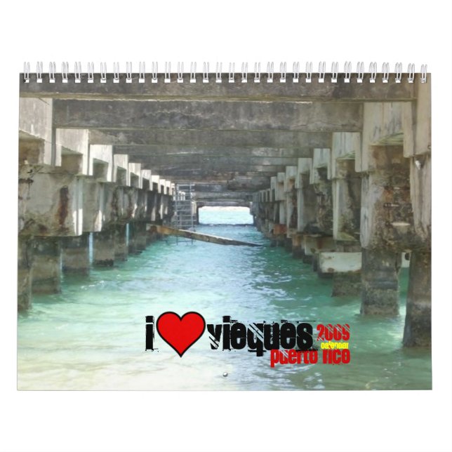 Calendário Sob o cais em Esperanza, coração, 2009, puert… (Capa)