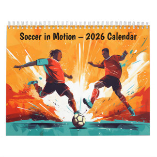 Calendário Soccer in Motion – 2026 Calendar