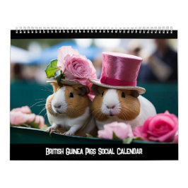 Calendário Social dos Porcos da Guiné Britânica