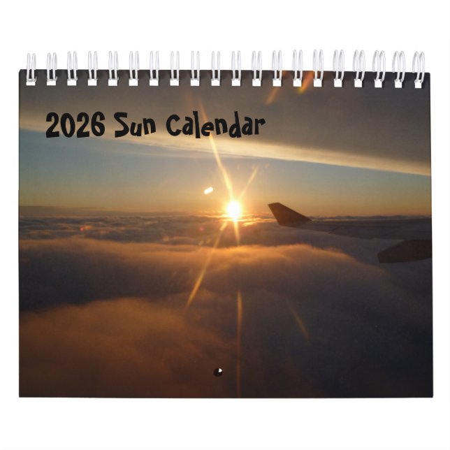 Calendário Solar de 2026 (Capa)