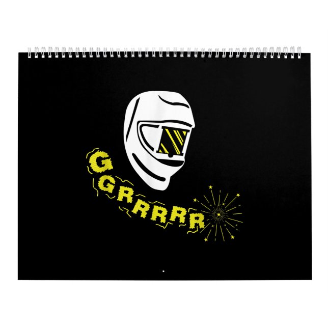 Calendário Soldador De Cuecas No Trabalho | Melhor GIft para  (Capa)