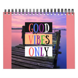 Calendário Sólo buena vibra | Good vibes only
