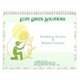 Calendário Soluções para jardinagem e paisagismo