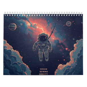Calendário Sonhe Além da Gravidade