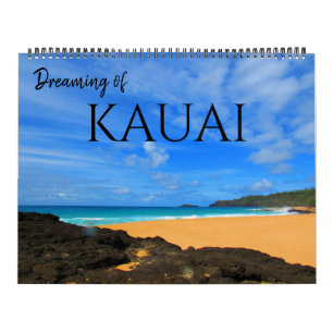 Calendário sonhos de kauai 2027 grande
