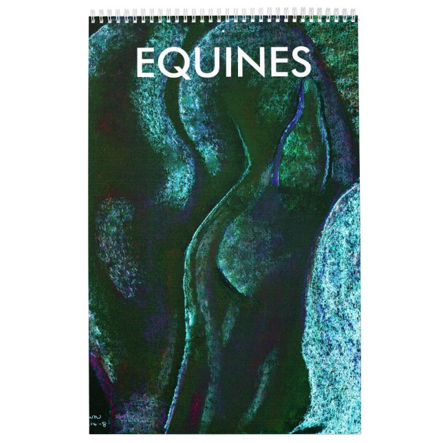Calendário sonhos do cavalo, CAVALOS (Capa)