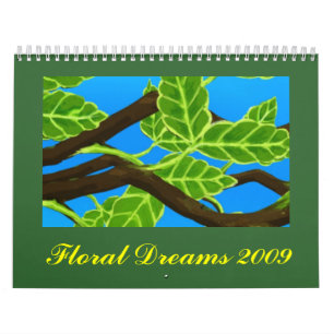 Calendário Sonhos florais 2009