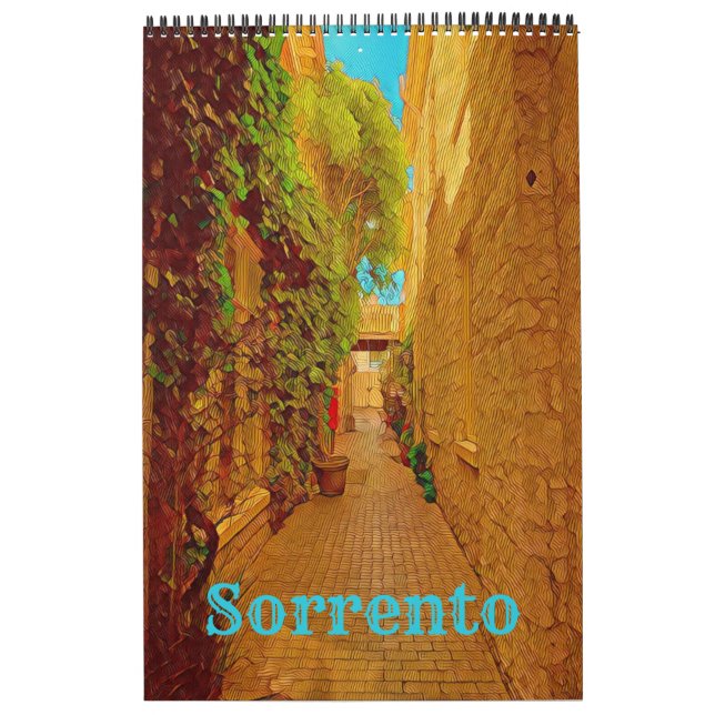 Calendário SORRENTO - Itália - Europa (Capa)